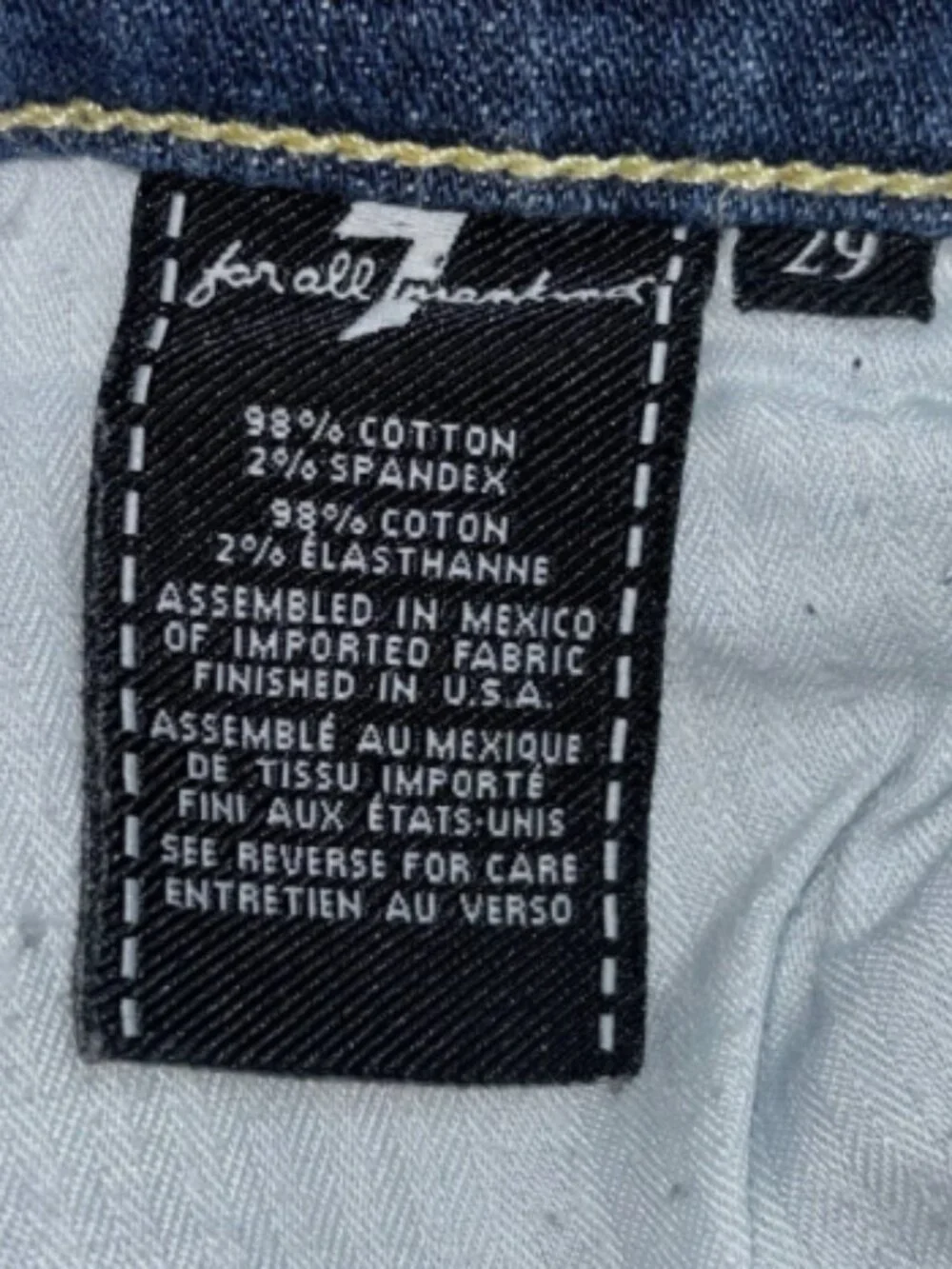 7 For All Mankind questions leave